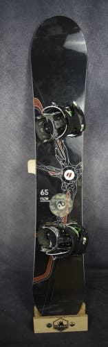 FLOW MAINFRAME SNOWBOARD SIZE 165 CM WITH FLOW XLARGE BINDINGS