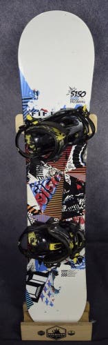 5150 SHOOTER SNOWBOARD SIZE 128 CM WITH K2 SMALL BINDINGS