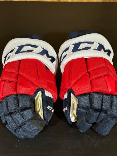 Pro Stock CCM HGTKXP 14” Hockey Gloves Rochester Americans
