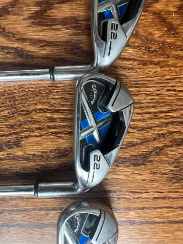 Callaway X-22 irons 3-PW