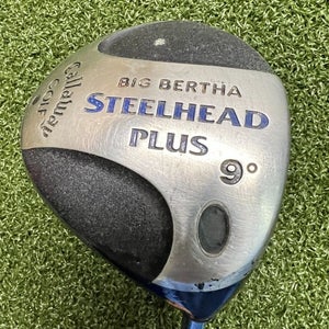 Callaway Big Bertha Steelhead Plus 9* Driver / Regular Steel / sa8457