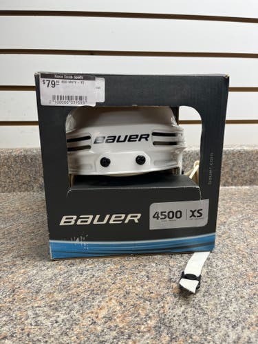 New XS Bauer 4500 Helmet