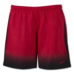 Nike Youth Unisex Laser Woven 800267 Size Medium Red Black Soccer Shorts NWT $40