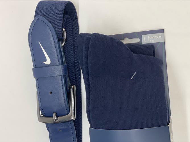 Nike Belt and DSG Socks Combo