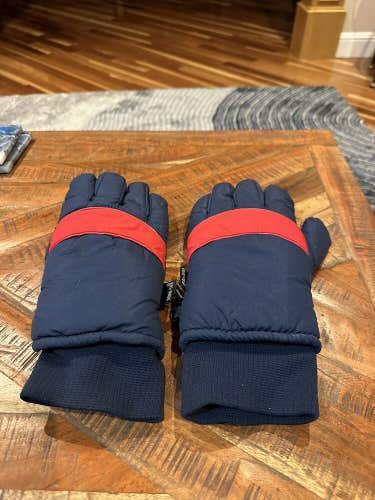 Vintage Gordini Gore-Tex Thinsulate Blue Ski Snow Winter Gloves womens LG