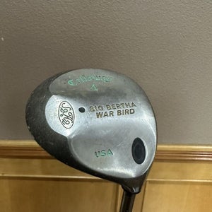 Callaway Big Bertha War Bird S2H2 4 Fairway Wood Ladies Women Graphite