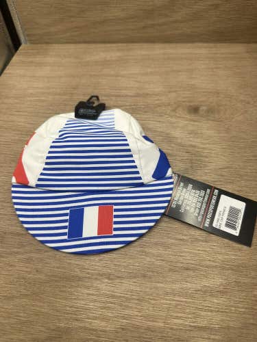 France Pace Sportswear Classic Cycling Coolmax Cap Full