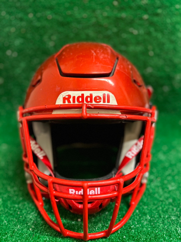 Adult Large - Riddell Speedflex Football Helmet - Candy Red