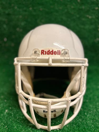 Adult Large- Riddell Speed Football Helmet - White