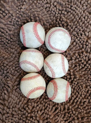 6 Pack Baseballs