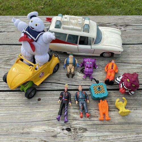 Vintage 1980s Ghostbusters Toy Bundle Lot