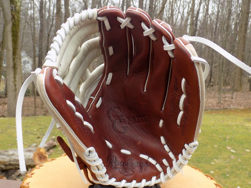 Used Rawlings Outfield Right Hand Throw Gg elite Softball Glove 12.5"