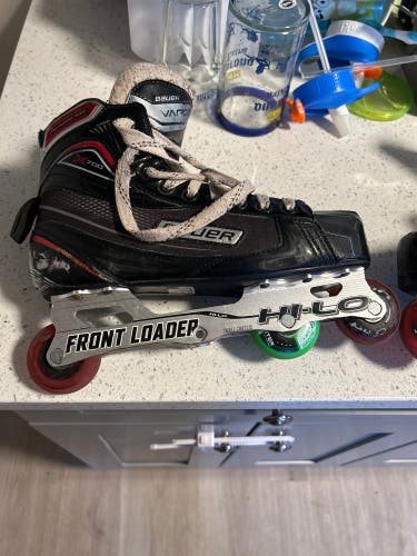Used Bauer Regular Width 9 Vapor X700 Hockey Goalie Skates