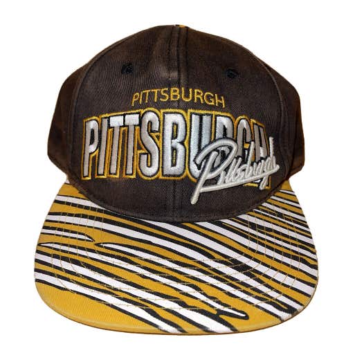 Vintage Pittsburgh Snapback Hat Cap