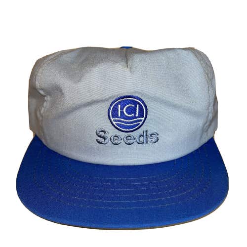 Vintage Swingster ICI Seeds Feed Farm Agriculture Snapback Hat Cap Made In USA