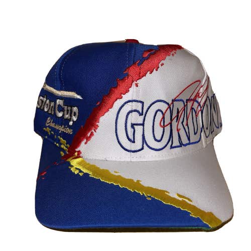 Vintage Jeff Gordon 1991 Nascar Winston Cup Snapback Hat Cap