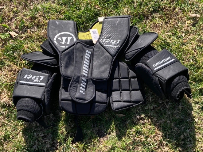 Used Small / Medium Warrior Ritual GT Goalie Chest Protector