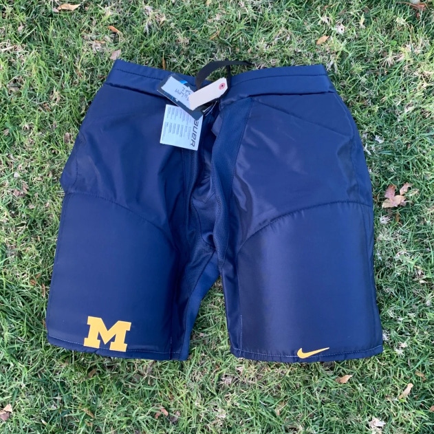 Senior New Michigan Small Bauer Hockey Pants (Go Blue!)