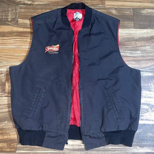 Vintage Sara Lee Bakery Group Insulated Thinsulate 3M Vest Size XL - *BROKEN ZIP