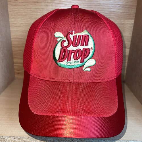 Sun Drop Citrus Soda Flex Fitted Hat Cap Shawano Wisconsin One Size