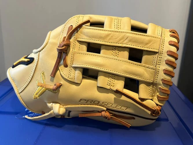 NEW Mizuno Pro Select Baseball Glove: 12" Camel RHT (Fernando Tatis Model)
