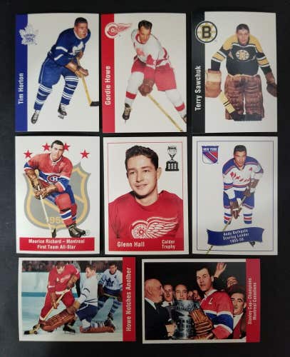 1994 Parkhurst 1956-57 Missing Link Complete Hockey Base Card Set 180 Howe