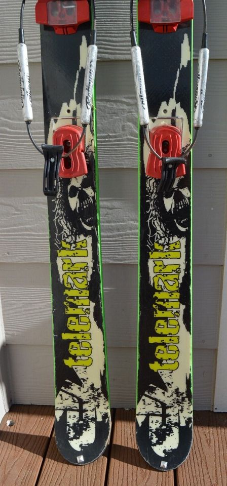 K2 Hippy Stinx Telemark Skis 179 cm 70” w/ Rottefella Bindings
