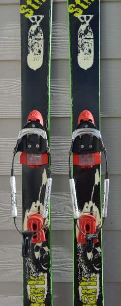 K2 Hippy Stinx Telemark Skis 179 cm 70” w/ Rottefella Bindings