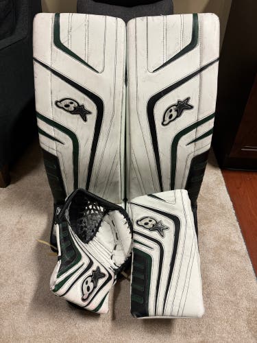 Used 33+1" Brian's Regular Optik Pro Goalie Full Set