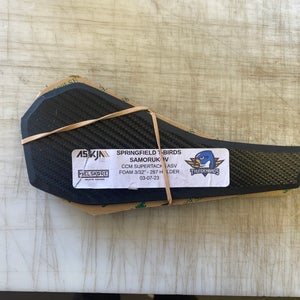 ASKJA NHL Custom Shot Blockers Mens CCM ASV Size 10 Hockey Skates MIC