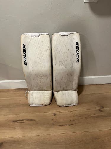 Bauer Ultrasonic Goalie Leg Pads Adult XS 32+1