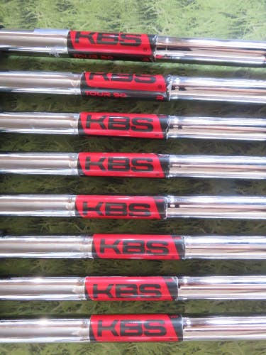 KBS TOUR 90 REGULAR Iron Shafts Set of 8 * 355 * 33.5-37.25"