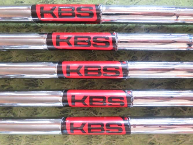 KBS TOUR STIFF Iron Shafts Set of 5 * 355 * 35.5-38"