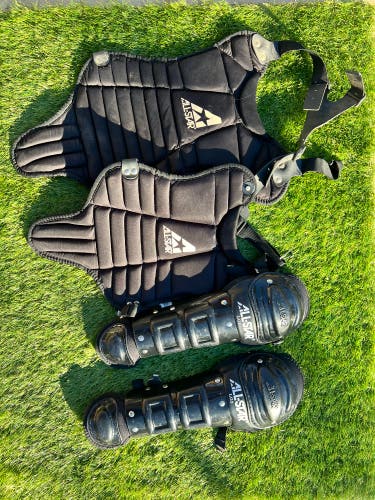 Assorted catcher equipment