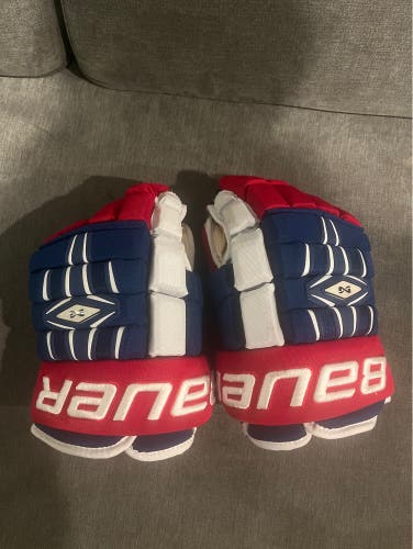 Used Bauer Nexus 1000 Gloves 13"