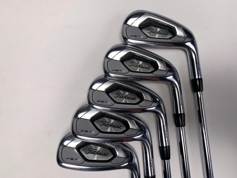 Titleist 718 AP3 Iron Set 6-PW True Temper AMT Black R300 Regular Steel Mens RH