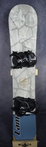 LAMAR PRIMARY SERIES SNOWBOARD SIZE 154 CM WITH NEW PICCO LARGE BINDINGS