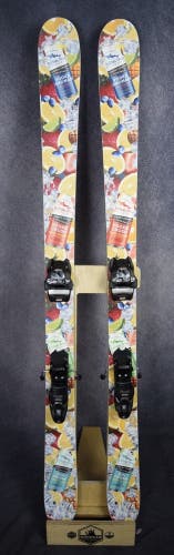 NEW DELISH HEAD 90 TWIN TIP WOODEN CORE SKIS SIZE 162 CM MARKER SQUIRE BINDINGS