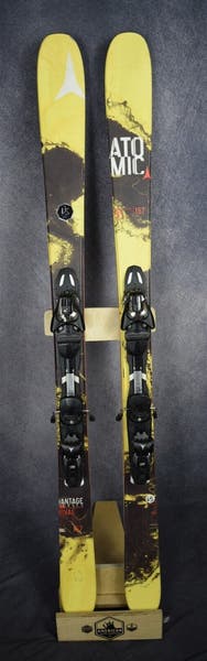 スキー ATOMIC VANTAGE RIVAL 157cm @tour binding ATOMIC VANTAGE RIVAL ALL MTN SKIS SIZE 157 CM WITH ATOMIC