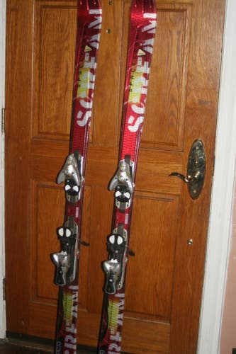 Salomon SpaceFrame 165 cm All Mountain Skis With Salomon Bindings