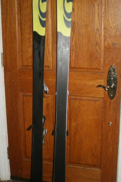 Salomon SpaceFrame 165 cm All Mountain Skis With Salomon Bindings