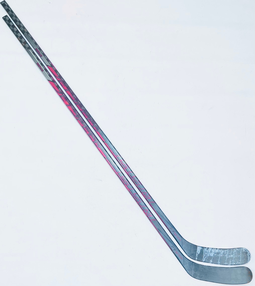 2 Pack CCM Jetspeed FT4 Pro Hockey Stick-LH-85 Flex-P90TM-Grip W/ Bubble Texture