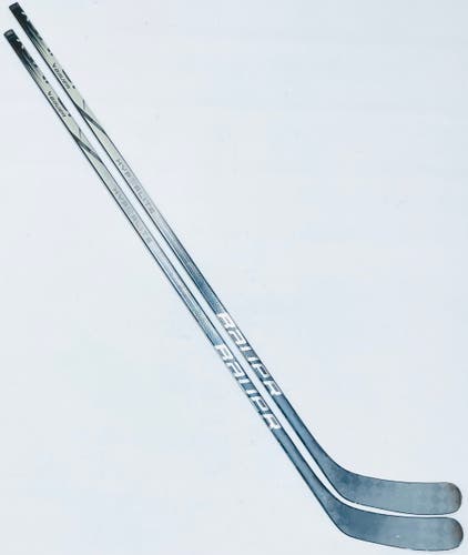 Custom Silver Bauer Vapor Hyperlite 2 Hockey Stick-LH-87 Flex-P90TM