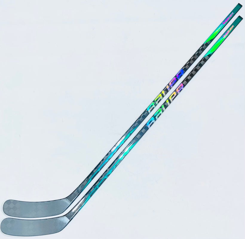 New 2 Pack Custom Green Bauer Nexus SYNC (2N Pro XL Build) Hockey Stick-RH-82 Flex-P92M-Grip