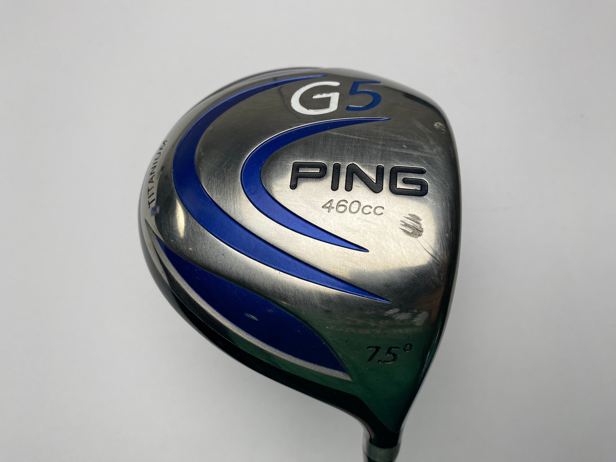 Ping G5 Driver 7.5* Aldila NV Green 65g Extra Stiff RH