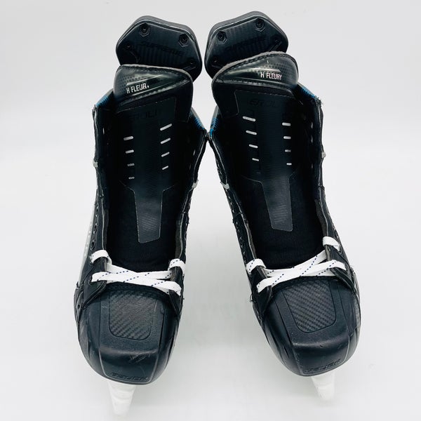 Custom Blue Bauer Supreme MACH Hockey Skates-9 1/2 D/A-288 ...