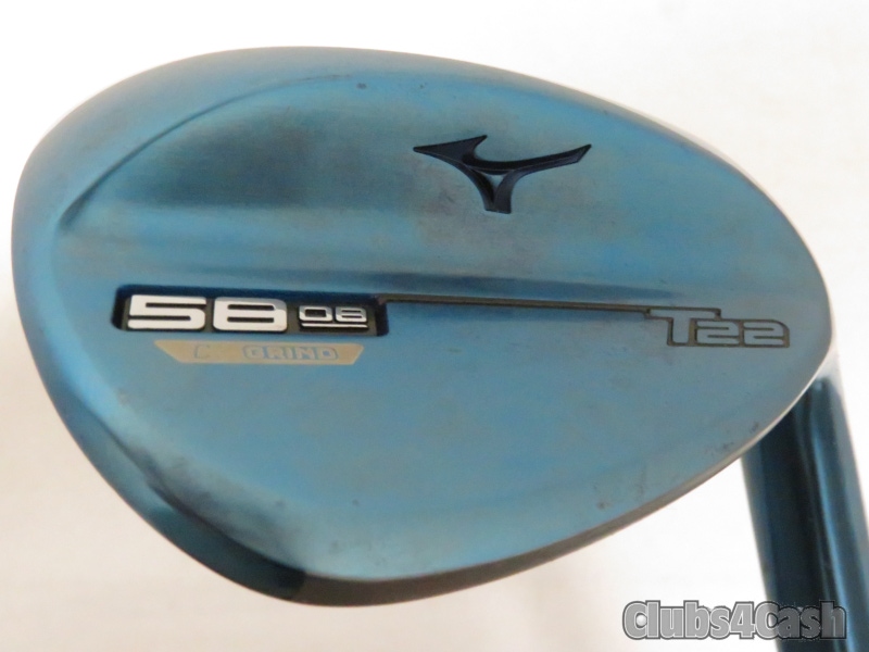 Mizuno T22 Wedge Blue Ion Dynamic Gold Tour Issue S400 C Grind 58° 08  NICE