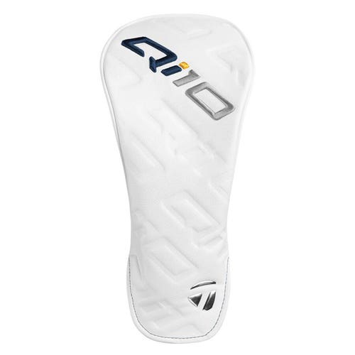 NEW TaylorMade Qi10 White/Navy Driver Golf Headcover