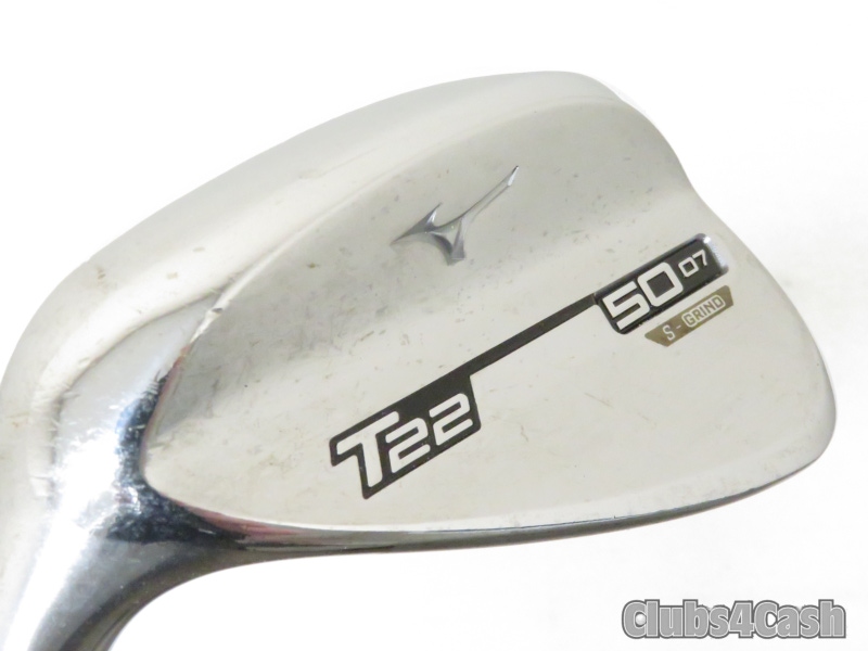 Mizuno T22 Wedge Chrome Dynamic Gold Tour Issue S400 S Grind 50° 07  LEFT LH