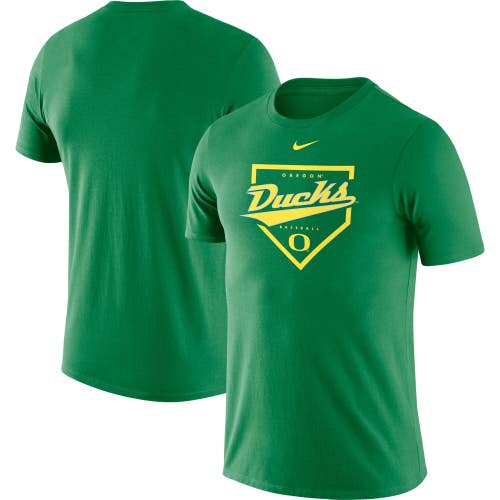 NWT nike Men's XL oregon ducks baseball plate team issue Dri-Fit tee/T-shirt